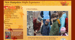 Desktop Screenshot of nhmapleexperience.com